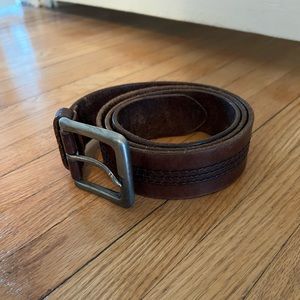 Brown Leather Belt